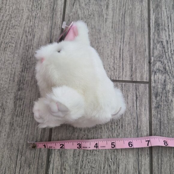 Vintage Puffkins Plush Lucky the Rabbit & Fetch the Dog 1997 Swibco with Tags - Picture 11 of 14